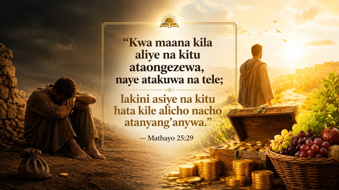 Je, Mungu Huwapendelea Matajiri Siri ya Ongezeko na Maana ya Kweli ya 'Aliye na Kitu Ataongezewa'.