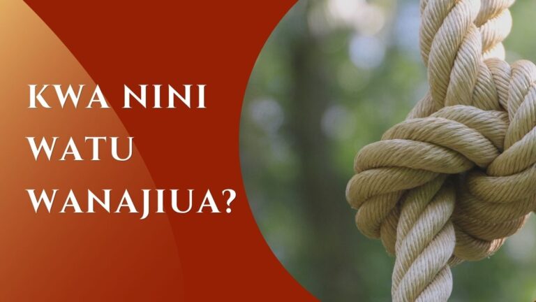 Kwa nini watu wanajiua Tanzania